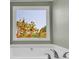 Close-up of a bathtub with chrome fixtures, next to a window with a view at 14807 Highway 36, Covington, GA 30014