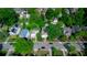Stunning aerial view of the property highlighting its charming neighborhood and lush green surroundings at 248 Madison Ave, Decatur, GA 30030