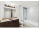 Contemporary bathroom with updated vanity, lighting, and bathtub at 170 Boulevard Se # E003, Atlanta, GA 30312