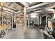 Well-equipped gym with machine weights, exposed brick walls, and industrial ceilings at 170 Boulevard Se # E003, Atlanta, GA 30312