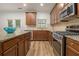 Gourmet kitchen with granite countertops and stainless steel appliances at 218 3Rd Ave, Avondale Estates, GA 30002