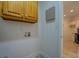 Practical laundry room with nearby access to the kitchen at 70 Graystone Dr, Covington, GA 30014
