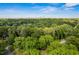 A skyline view from a treed community showcasing lush surroundings and a distant city at 1675 Avon Sw Ave, Atlanta, GA 30311