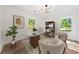 Bright office with large windows, hardwood floors, and contemporary decor at 1675 Avon Sw Ave, Atlanta, GA 30311