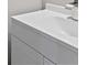 Modern bathroom sink with a white countertop at 1029 Chaterly Ct, Riverdale, GA 30296