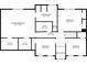 Second story floor plan featuring bedrooms, bathrooms, and walk-in closets, with detailed dimensions for each room at 1029 Chaterly Ct, Riverdale, GA 30296