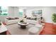 Bright living room with hardwood floors, lots of natural light and modern furniture at 2965 Pharr Court South Nw # 110, Atlanta, GA 30305