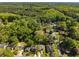 Beautiful aerial view of a neighborhood with tree lined streets at 2358 Larchwood Sw Rd, Atlanta, GA 30310