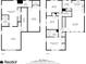 Detailed floor plan showcasing layout with measurements of this 1830 square foot home at 2358 Larchwood Sw Rd, Atlanta, GA 30310