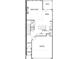 Detailed floor plan showcasing the layout of the home's first floor at 2405 Malster Ln, Lawrenceville, GA 30043