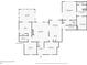 Detailed floor plan of the home showcasing the layout of the main level, including living spaces and bedrooms at 675 Jack Page Ln, Canton, GA 30115