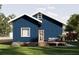 Rear exterior view showcasing the deck and backyard of the home at 995 Sw Sparks St, Atlanta, GA 30310