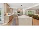 Spacious kitchen with a large center island, stainless steel appliances, and modern cabinetry at 1255 Cold Harbor Dr, Roswell, GA 30075
