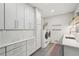 Well-organized laundry room with lots of storage space at 1255 Cold Harbor Dr, Roswell, GA 30075