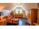 Finished attic with vaulted ceilings and natural light at 414 Pensdale Rd, Decatur, GA 30030