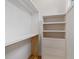Walk-in closet features custom shelving and ample storage space at 4366 Skyland Ne Dr, Atlanta, GA 30342