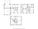 Detailed floor plan showcasing the layout of the home with multiple bedrooms and living spaces at 5040 Winding Branch Dr, Dunwoody, GA 30338