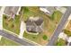 A bird's eye view of a home with a lush green lawn and well-maintained landscaping at 900 Fox Croft Pl, Canton, GA 30114