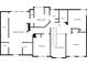 The home's second floorplan contains the primary bedroom, primary bath, three more bedrooms and an open area at 900 Fox Croft Pl, Canton, GA 30114