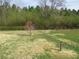 Spacious backyard featuring a lovely flowering tree and bordering a lush wooded area for privacy at 28 County Line #2 Rd, Rydal, GA 30171