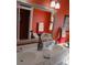 Bathroom featuring a dual-sink vanity with a mirror and custom decor at 28 County Line #2 Rd, Rydal, GA 30171