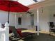 Relaxing patio with lounge chairs and outdoor furniture for enjoying outdoors at 28 County Line #2 Rd, Rydal, GA 30171