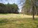 View of the expansive yard with trees, lawn and driveway at 28 County Line #2 Rd, Rydal, GA 30171