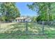 Spacious fenced backyard offering ample outdoor space and privacy at 4735 Rabbit Farm Rd, Loganville, GA 30052