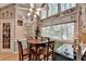 Cozy breakfast nook with natural light and a ceiling fan at 4735 Rabbit Farm Rd, Loganville, GA 30052