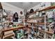 A fully stocked walk-in pantry offers ample storage for kitchen supplies at 4735 Rabbit Farm Rd, Loganville, GA 30052