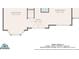 Layout of the first floor which includes the living room, dining area, and kitchen at 5854 Cobalt Dr, Powder Springs, GA 30127