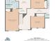 Layout of the second floor including bedrooms and bathrooms at 5854 Cobalt Dr, Powder Springs, GA 30127