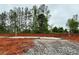 Home construction on a level lot showing concrete foundation for home at 488 Charleston Pl, Villa Rica, GA 30180
