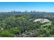A scenic view showcasing lush greenery and the distant Atlanta skyline on a clear day at 2620 Margaret Mitchell Dr, Atlanta, GA 30327