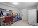 Neat storage room with a clean white refrigerator and organized shelving at 3595 South Nw St, Duluth, GA 30096