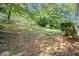 Large and green backyard with mature trees offering shade and privacy, ideal for outdoor activities at 3995 Emerald North Dr, Decatur, GA 30035
