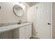Bathroom featuring vanity with granite countertop at 5058 Meadow Ne Ln, Marietta, GA 30068