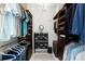 Walk-in closet featuring custom shelving, storage, and organized clothing racks at 770 Pine Leaf Ct, Alpharetta, GA 30022