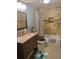Bathroom features a marble vanity and tiled shower/tub combo at 101 Brendylynn Trce, Woodstock, GA 30188