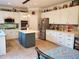 Beautiful kitchen with stainless steel appliances, an island and ample counter space at 101 Brendylynn Trce, Woodstock, GA 30188
