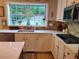 Bright kitchen with stainless steel appliances, stone backsplash, view of backyard from window at 101 Brendylynn Trce, Woodstock, GA 30188