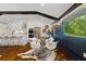 Open concept shows kitchen and dining area with ample natural light and modern appliances at 3456 Thornewood Dr, Atlanta, GA 30340