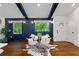 A charming entryway and door welcomes you with ample sunlight and a view to the yard at 3456 Thornewood Dr, Atlanta, GA 30340