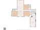 Detailed floor plan showcasing the layout of the second floor at 4340 Candacraig, Johns Creek, GA 30022