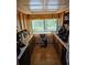 Galley kitchen with wooden cabinets and functional layout at 908 Pine Oak Trl, Austell, GA 30168