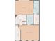 Second story floor plan includes a bedroom, Primary bedroom, baths and walk in closets at 2324 Towneheights Se Ter # 11, Atlanta, GA 30339
