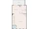 Upstairs floor plan includes living room, dining area, kitchen and balcony at 2324 Towneheights Se Ter # 11, Atlanta, GA 30339