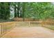 This home features a large wooden deck, perfect for outdoor entertaining at 2450 Elkhorn Dr, Decatur, GA 30034