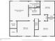 Second-floor plan with primary bedroom, bathroom, and additional bedrooms with closet spaces at 725 Crab Orchard Ct, Roswell, GA 30076