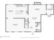 Detailed first-floor plan showcasing the layout of the living spaces, kitchen, dining room, and foyer at 725 Crab Orchard Ct, Roswell, GA 30076